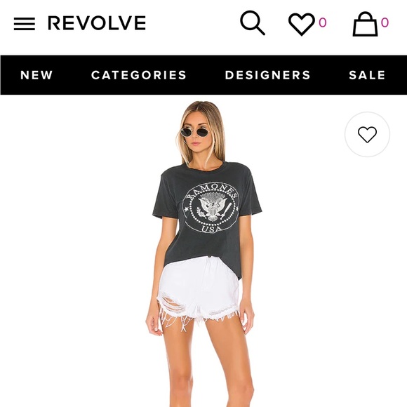 REVOLVE Shorts Revolve White Denim Shorts Poshmark